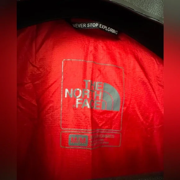 The North Face Men's Thermoball Red Puffer Jacket Full Zip Size: M - Picture 10 of 14